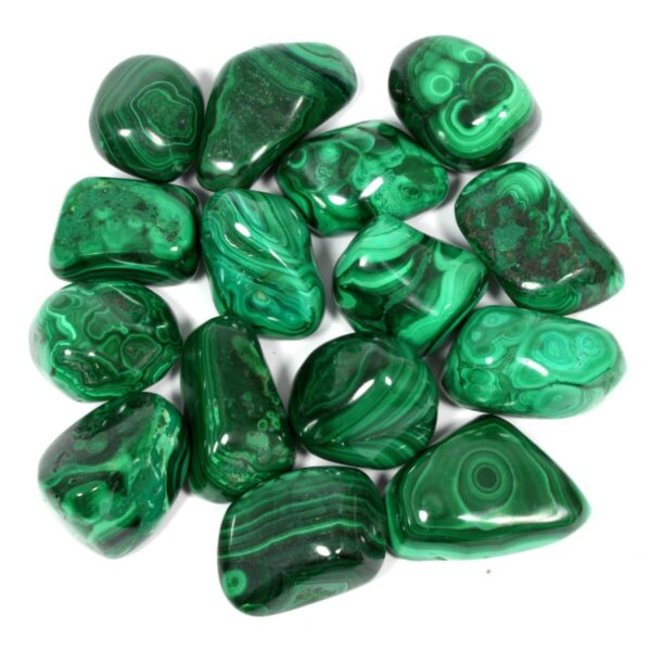Malachite Polished Tumblestone Healing Crystals Malachite Polished Tumblestone Healing Crystals